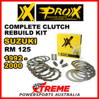 ProX For Suzuki RM125 RM 125 1992-2000 Complete Clutch Rebuild Kit 16.CPS32092