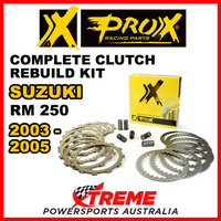 ProX For Suzuki RM250 RM 250 2003-2005 Complete Clutch Rebuild Kit 16.CPS33003