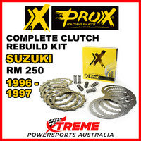 ProX For Suzuki RM250 RM 250 1996-1997 Complete Clutch Rebuild Kit 16.CPS33096