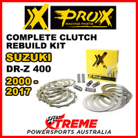ProX For Suzuki DR-Z400 DR-Z 400 2000-2017 Complete Clutch Rebuild Kit 16.CPS34000