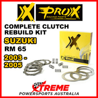 ProX For Suzuki RM65 RM 65 2003-2005 Complete Clutch Rebuild Kit 16.CPS41088