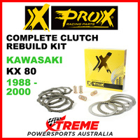 ProX Kawasaki KX80 KX 80 1988-2000 Complete Clutch Rebuild Kit 16.CPS41098