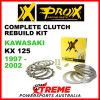ProX Kawasaki KX125 KX 125 1997-2002 Complete Clutch Rebuild Kit 16.CPS42097