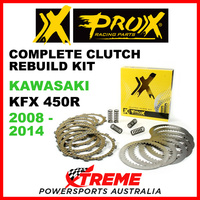 ProX Kawasaki KFX450R KFX 450R 2008-2014 Complete Clutch Rebuild Kit 16.CPS44008