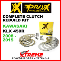 ProX Kawasaki KLX450R KLX 450R 2008-2015 Complete Clutch Rebuild Kit 16.CPS44010