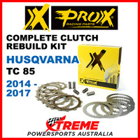 ProX Husqvarna TC85 TC 85 2014-2017 Complete Clutch Rebuild Kit 16.CPS61003