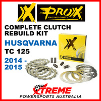ProX Husqvarna TC125 TC 125 2014-2015 Complete Clutch Rebuild Kit 16.CPS62098