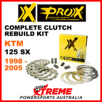 ProX KTM 125SX 125 SX 1998-2005 Complete Clutch Rebuild Kit 16.CPS62098