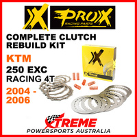 ProX KTM 250 EXC Racing 4T 2004-2006 Complete Clutch Rebuild Kit 16.CPS63004