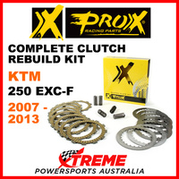 ProX KTM 250 EXC-F EXCF 2007-2013 Complete Clutch Rebuild Kit 16.CPS63006