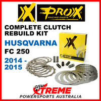 ProX Husqvarna FC250 FC 250 2014-2015 Complete Clutch Rebuild Kit 16.CPS63011