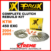 ProX KTM 450EXC 450 EXC 2004-2005 Complete Clutch Rebuild Kit 16.CPS64004