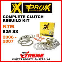 ProX KTM 525SX 525 SX 2006-2007 Complete Clutch Rebuild Kit 16.CPS64006