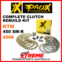 ProX KTM 450SMR 450 SM-R 2008 Complete Clutch Rebuild Kit 16.CPS64007