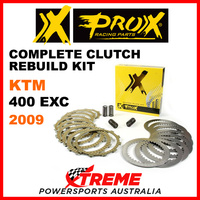 ProX KTM 400EXC 400 EXC 2009 Complete Clutch Rebuild Kit 16.CPS64009