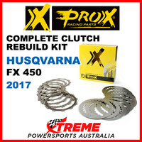 ProX Husqvarna FX450 FX 450 2017 Complete Clutch Rebuild Kit 16.CPS64012