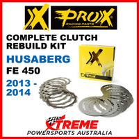 ProX Husaberg FE450 FE 450 2013-2014 Complete Clutch Rebuild Kit 16.CPS64012