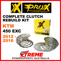 ProX KTM 450EXC 450 EXC 2012-2016 Complete Clutch Rebuild Kit 16.CPS64012