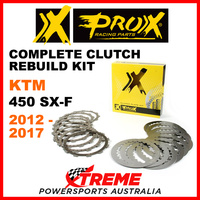 ProX KTM 450 SX-F SXF 2012-2017 Complete Clutch Rebuild Kit 16.CPS64012