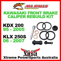 Front Brake Caliper Rebuild Kit KDX200 1995-2005 KLX250S 250S 2006-2007, All Balls 18-3005