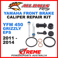 18-3023 YAMAHA ATV YFM 450 GRIZZLY EPS 2011-2014 FRONT BRAKE CALIPER REBUILD KIT