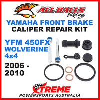 YAMAHA ATV YFM 450FX WOLVERINE 4X4 2006-2010 FRONT BRAKE CALIPER REBUILD KIT