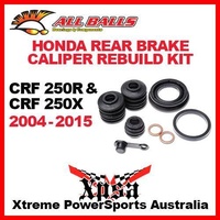 Rear Brake Caliper Rebuild Kit Honda CRF 250R 250X 2004-2015, All Balls 18-3029