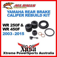 Rear Brake Caliper Rebuild Kit WR 250F 450F 2003-2015 Enduro, All Balls 18-3032