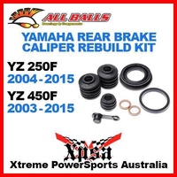 Rear Brake Caliper Rebuild Kit YZ 250F 04-2015 YZ 450F 03-2015, All Balls 18-3032