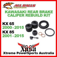 Rear Brake Caliper Rebuild Kit KX 65 2000-2015 KX 85 2001-2015, All Balls 18-3033
