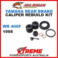Rear Brake Caliper Rebuild Kit Yamaha WR400F WR 400F WRF400 1998 Enduro, All Balls 18-3035
