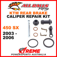 18-3048 KTM 450SX 450 SX 2003-2006 Rear Brake Caliper Rebuild Kit