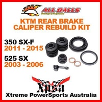 Rear Brake Caliper Rebuild Kit 350 SXF 11-2015 525 SX 03-2006, All Balls 18-3048
