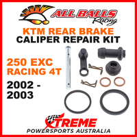 18-3050 KTM 250 EXC Racing 4T 2002-2003 Rear Brake Caliper Rebuild Kit