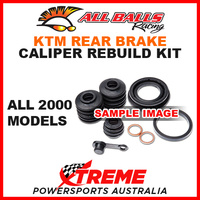 All Balls 18-3259 KTM 200 300 380 EXC 2000 Rear Brake Caliper Rebuild Kit