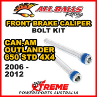 All Balls 18-7002 Can-Am Outlander 650STD 4X4 06-12 Front Brake Caliper Bolt Kit