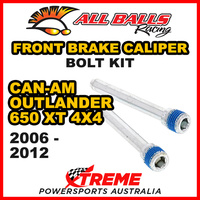 All Balls 18-7002 Can-Am Outlander 650XT 4X4 06-12 Front Brake Caliper Bolt Kit