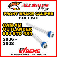 All Balls 18-7002 Can-Am Outlander 800STD 4X4 06-08 Front Brake Caliper Bolt Kit