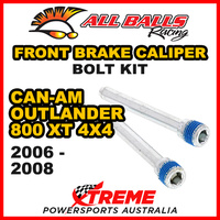 All Balls 18-7002 Can-Am Outlander 800XT 800 XT 4X4 2006-2008 Front Brake Caliper Bolt Kit