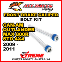 All Balls 18-7002 Can-Am Outlander 800R STD 4X4 2009-2011 Front Brake Caliper Bolt Kit