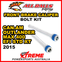 All Balls 18-7002 Can-Am Outlander Max 400 EFI/STDXT 2015 Front Brake Caliper Bolt Kit