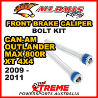 All Balls 18-7002 Can-Am Outlander Max 800R XT 4X4 2009-2011 Front Brake Caliper Bolt Kit