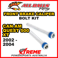 All Balls 18-7002 Can-Am Quest 500 XT 2002-2004 Front Brake Caliper Bolt Kit