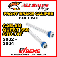 All Balls 18-7002 Can-Am Quest 650 STD 2002-2004 Front Brake Caliper Bolt Kit