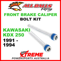 All Balls 18-7002 Kawasaki KDX250 KDX 250 1991-1994 Front Brake Caliper Bolt Kit