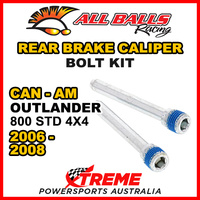 All Balls 18-7002 Can-Am Outlander 800STD 4X4 2006-2008 Rear Brake Caliper Bolts