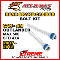 All Balls 18-7002 Can-Am Outlander MAX 500 STD 4X4 07-12 Rear Brake Caliper Bolts