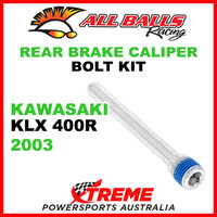 All Balls 18-7004 Kawasaki KLX400R KLX 400R 2003 Rear Brake Caliper Bolt Kit