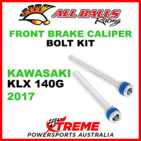 All Balls 18-7006 Kawasaki KLX140G KLX 140G 2017 Front Brake Caliper Bolt Kit