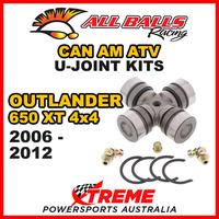 19-1006 19-1008 Can Am Outlander 650 XT 4x4 2006-2012 All Balls U-Joint Kit